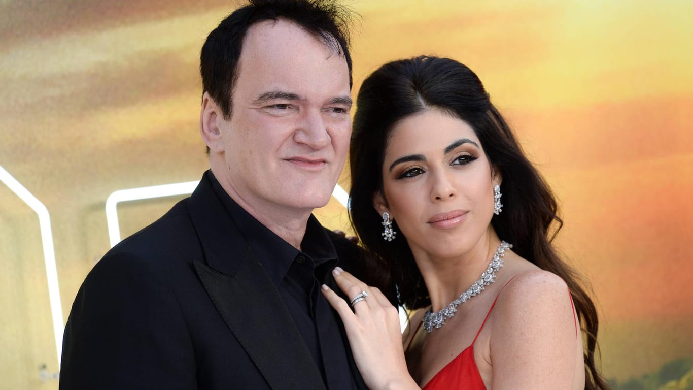 Quentin Tarantino und Daniela Pick: Die beiden sind seit 2018 verheiratet und seit zehn Jahren ein Paar.