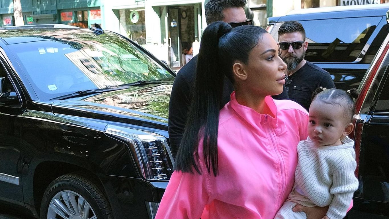 Kim Kardashian und Tochter Chicago