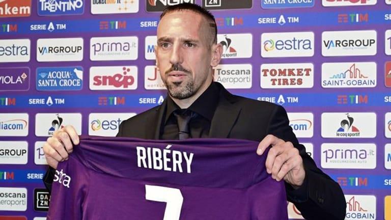 Freut sich auf seine neue Aufgabe in der Serie A: Florenz-Neuzugang Franck Ribéry.
