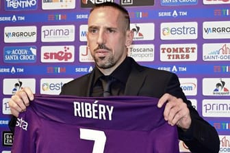 Freut sich auf seine neue Aufgabe in der Serie A: Florenz-Neuzugang Franck Ribéry.