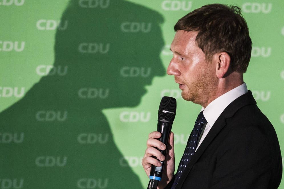 Sächsischer CDU-Spitzenkandidat Michael Kretschmer: Die Christdemokraten haben im Freistaat stark an Wählergunst gewonnen.
