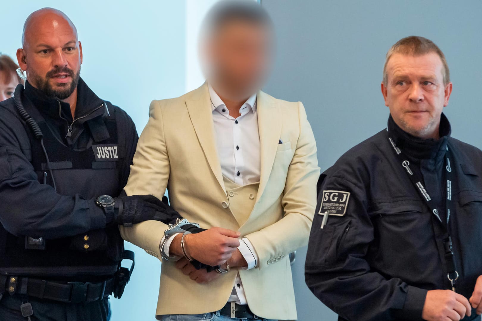 Angeklagter Alaa S.: Seine Anwälte haben bereits Revision gegen das verkündete urteil eingelegt.