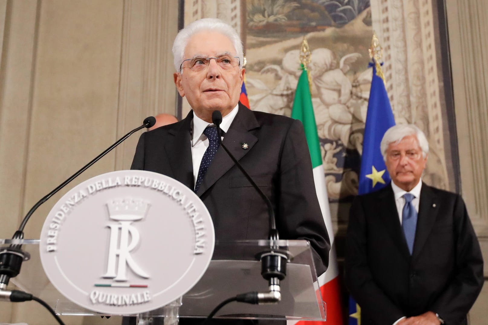 Sergio Mattarella: Der italienische Präsident hat den Parteien einen Aufschub verschafft.