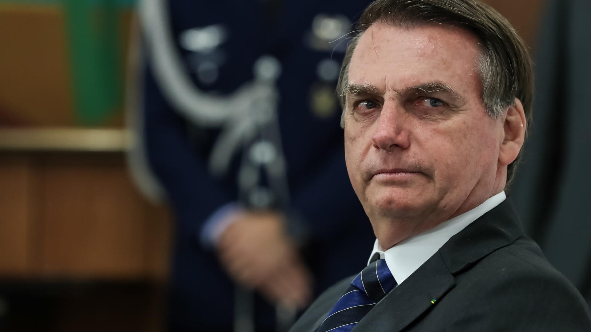 Jair Bolsonaro: Der brasilianische Regierungschef hat Emmanuel Macron für einen Tweet scharf attackiert