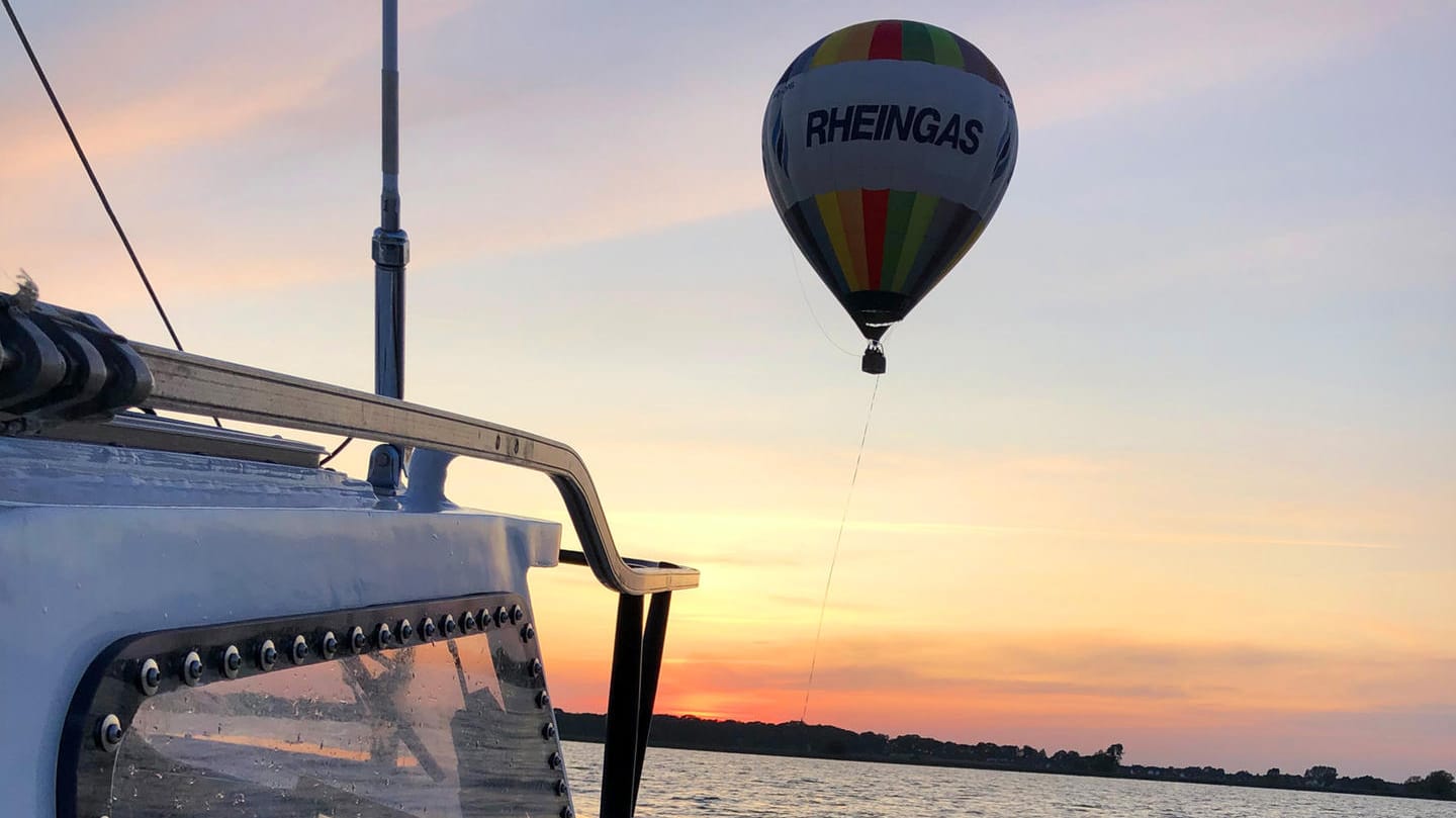 Usedom: Seenotretter halfen einigen Ballonfahrern.