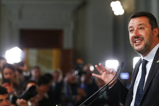 Der bisherige Innenminister Matteo Salvini hat die Koalition in Rom gesprengt und will eine schnelle Neuwahl.