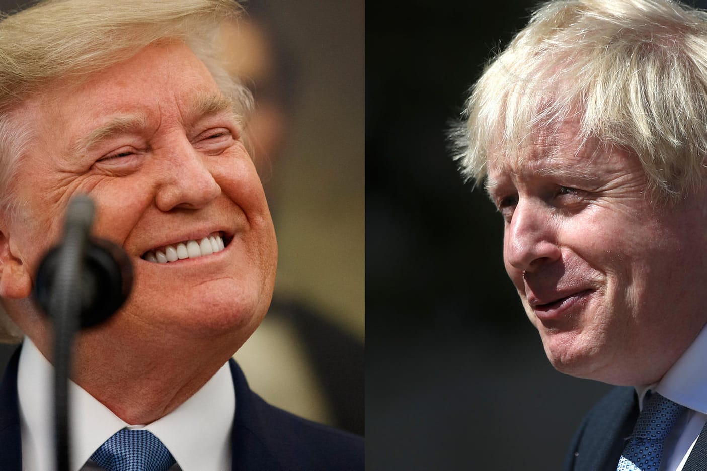 Donald Trump und Boris Johnson: Der US-Präsident und der neue britische Premier treffen in Biarritz erstmals nach Johnsons Amtsantritt aufeinander.