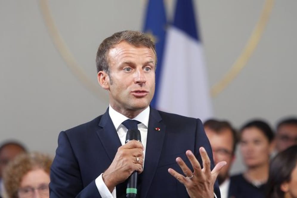 Der französiche Präsident Emmanuel Macron lädt zum G7-Gipfel nach Biarritz.