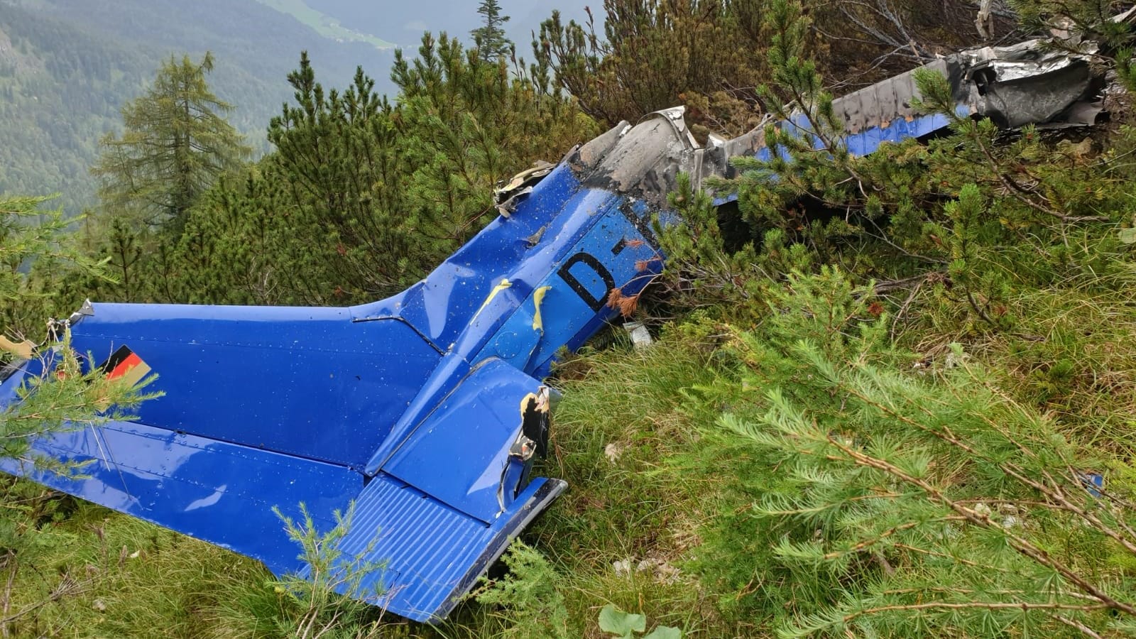 Das vermisste Kleinflugzeug war am Donnerstag vom Radar verschwunden.