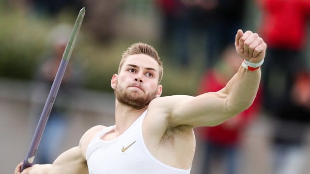 Meldete sich in Bad Köstritz mit einem Sieg zurück: Speerwurf-Weltmeister Johannes Vetter.