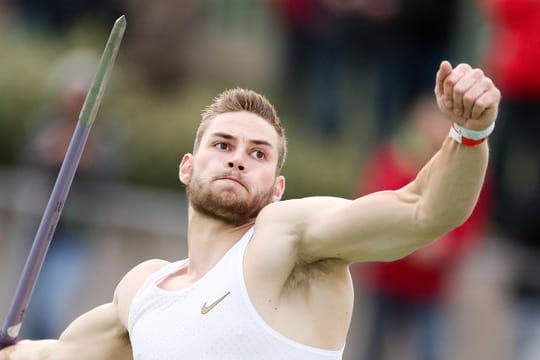 Meldete sich in Bad Köstritz mit einem Sieg zurück: Speerwurf-Weltmeister Johannes Vetter.