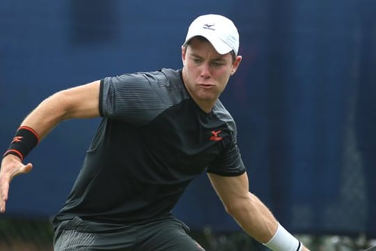 Steht bei den US Open im Hauptfeld: Dominik Koepfer in Aktion.