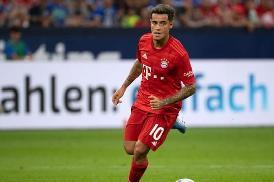 Bayerns Philippe Coutinho absolvierte gegen Schalke 04 sein erstes Bundesligaspiel.