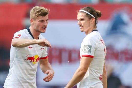 Timo Werner (l) erzielte das wichtige 1:0.