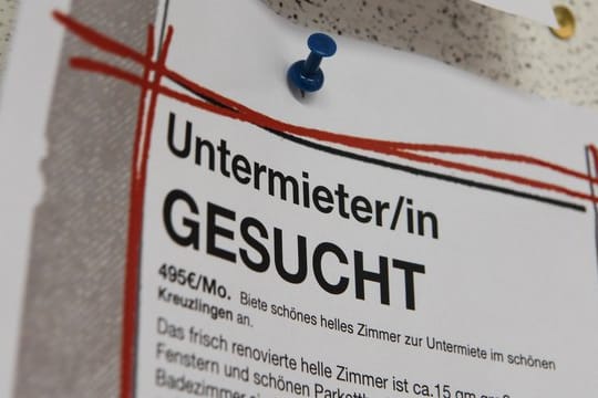 Untervermietung: Mieter können einen Teil Ihrer Wohnung vermieten. Jedoch kann der Vermieter einen Zuschlag verlangen.