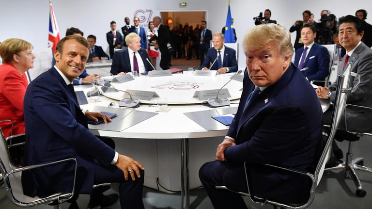 Die G7-Runde: Die neuen Wirtschaftsmächte sitzen nicht mit am Tisch.