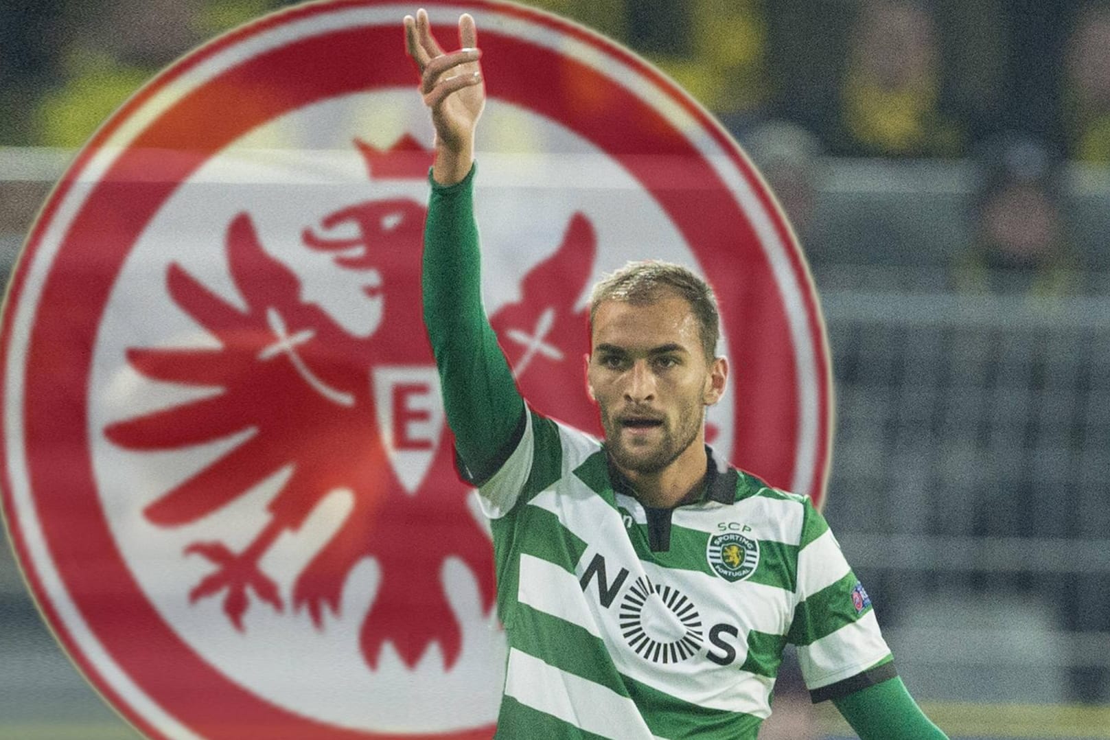 Stürmt ab sofort für die Hessen: Bas Dost.