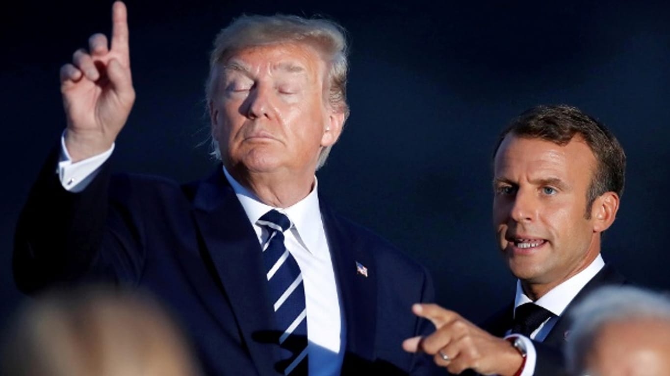 Macron gab auf dem G7-Gipfel den Takt vor, Trump fügte sich.