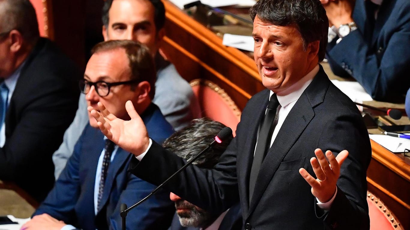 Der Sozialdemokrat Matteo Renzi.