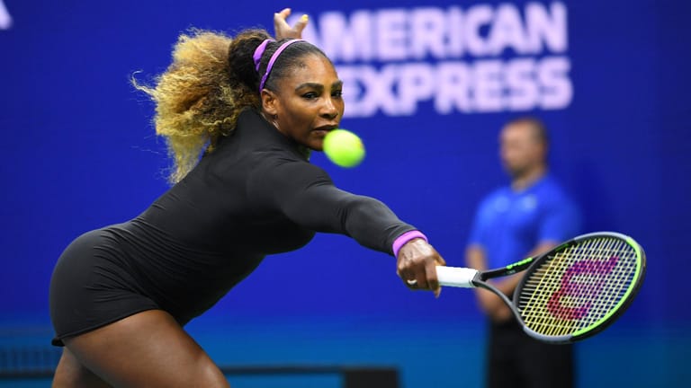 Serena Williams legte eine beeindruckendes Spiel hin.