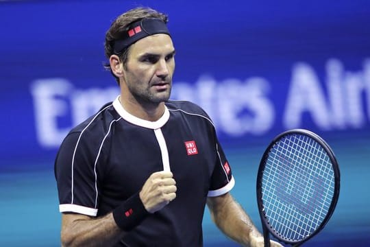 Steht in New York in der zweiten Runde: Roger Federer.