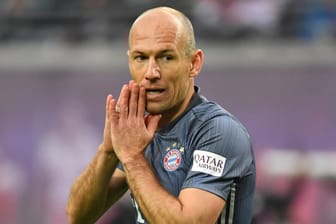 Arjen Robben: Der Niederländer absolvierte über 300 Spiele für den FC Bayern München.