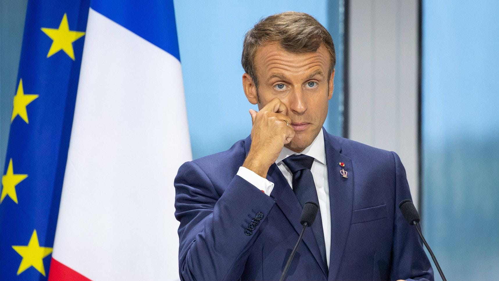 Frankreichs Präsident Emmanuel Macron: Nun soll er sich bei Bolsonaro entschuldigen.