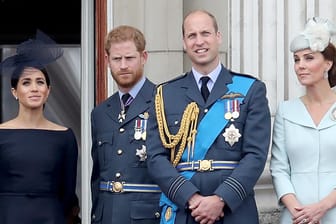 Meghan, Harry, William und Kate: In Großbritannien nennt man sie die "Fab Four".