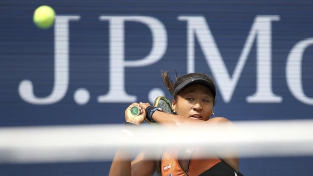 Kam bei den US Open mit Mühe weiter: Naomi Osaka.