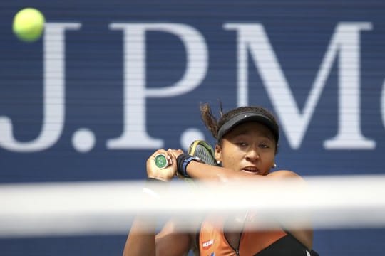 Kam bei den US Open mit Mühe weiter: Naomi Osaka.