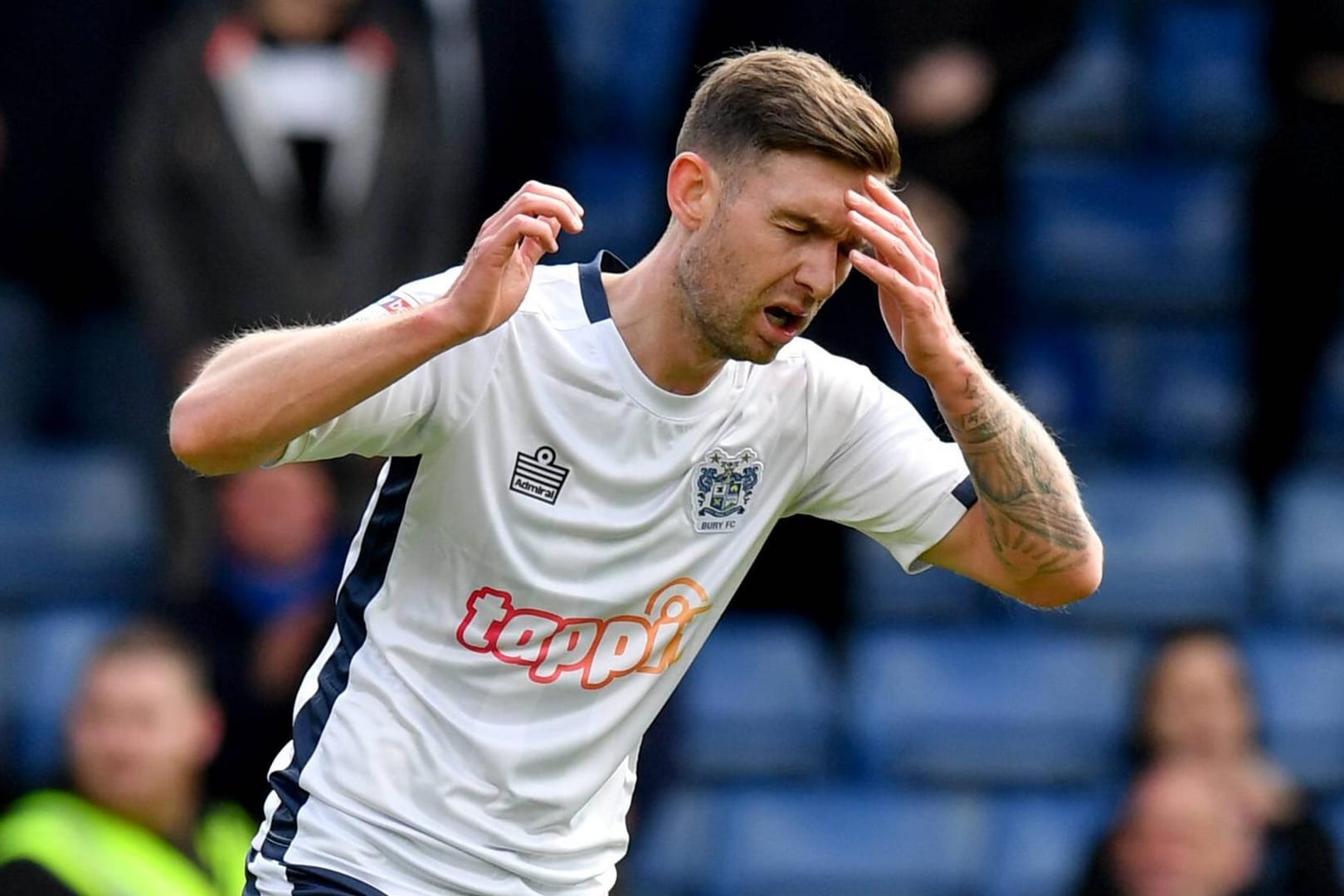 Ex-Bury-Spieler Jay O'Shea: Der Mittelfeldspieler zählte zu den Akteuren, die Bury nicht mehr halten konnte.