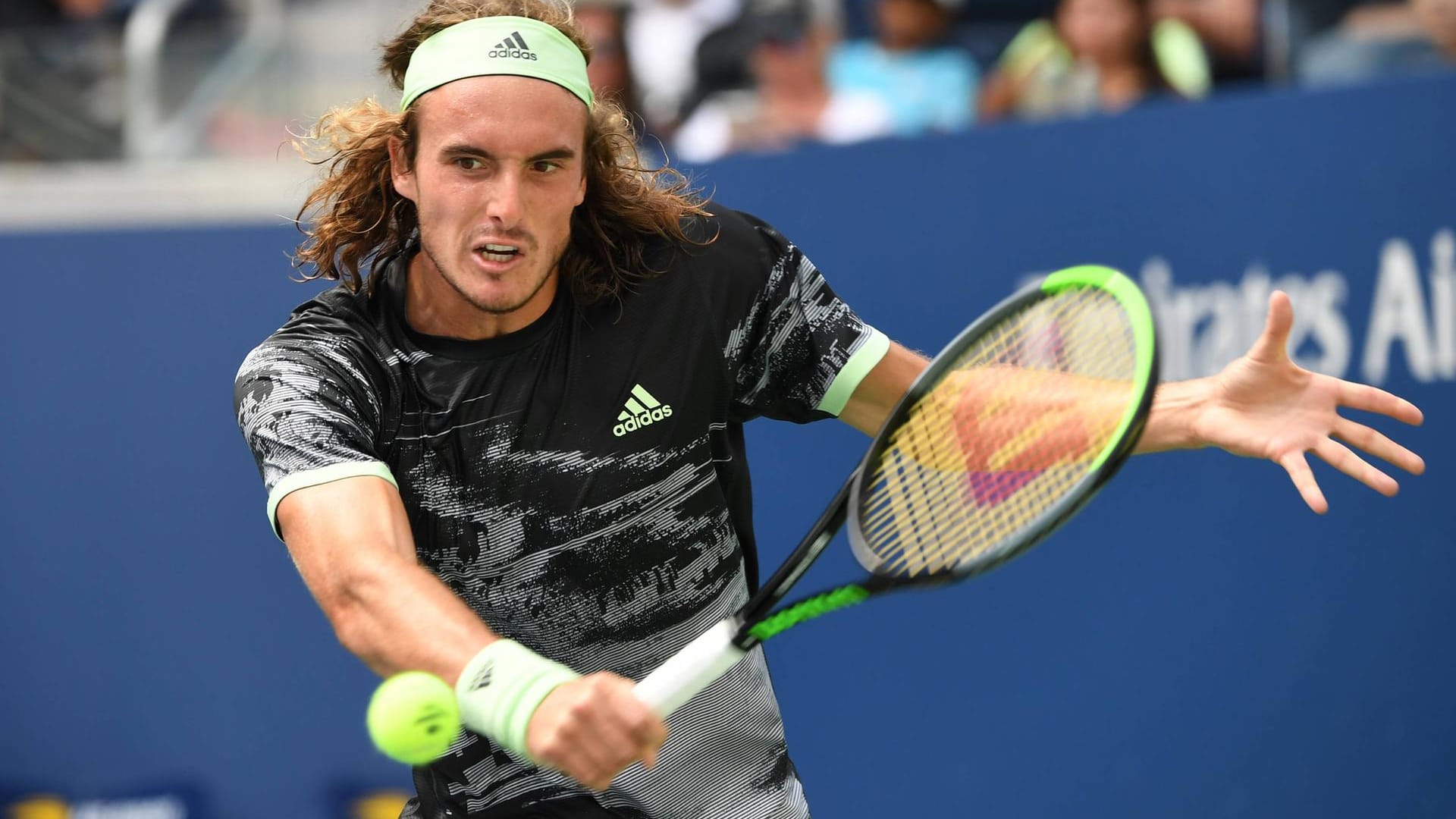 Stefanos Tsitsipas: Der Grieche war nach seinem Aus mehr als bedient.