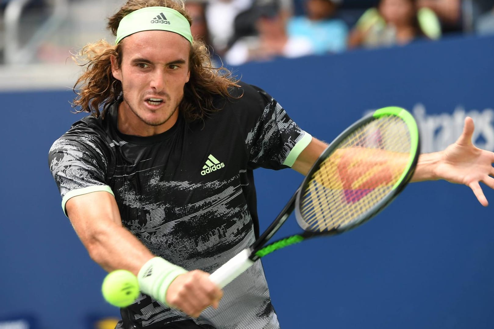 Stefanos Tsitsipas: Der Grieche war nach seinem Aus mehr als bedient.