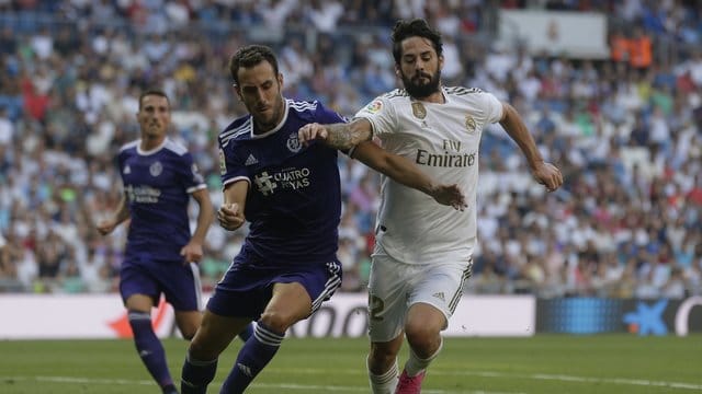 Nächster Verletzter bei Real Madrid: Isco (r).