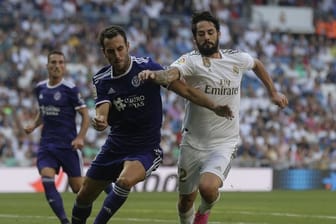 Nächster Verletzter bei Real Madrid: Isco (r).