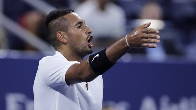 Hat bei den US Open wieder einmal für Wirbel gesorgt: Der Australier Nick Kyrgios.