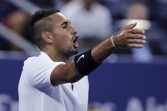 Hat bei den US Open wieder einmal für Wirbel gesorgt: Der Australier Nick Kyrgios.