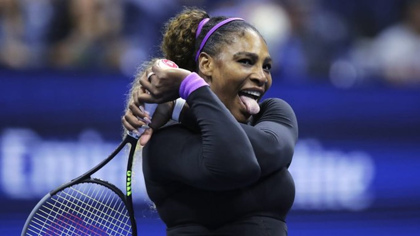 Serena Williams wendete ein Aus bei den US Open ab.