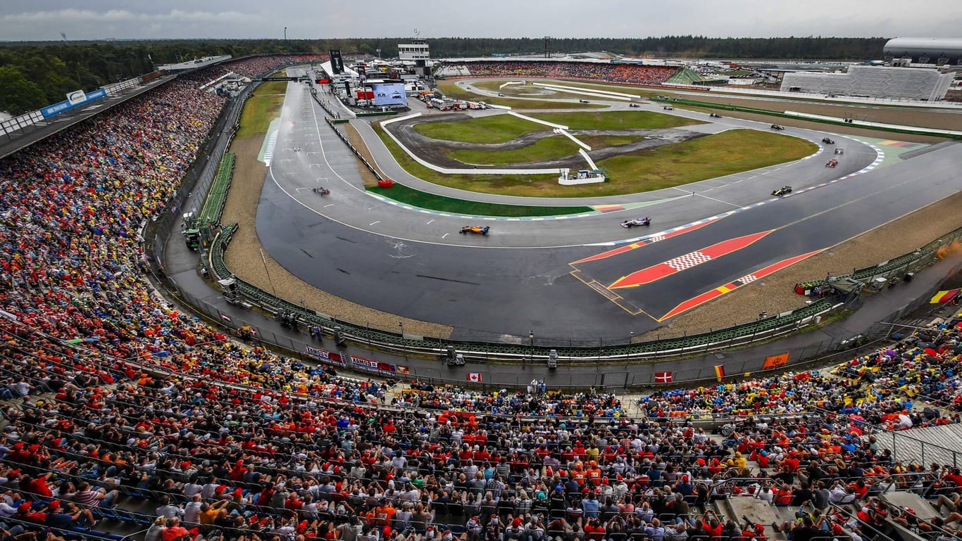 Der Hockenheimring: Deutsche Formel-1-Fans sehen hier nächstes Jahr kein Rennen.