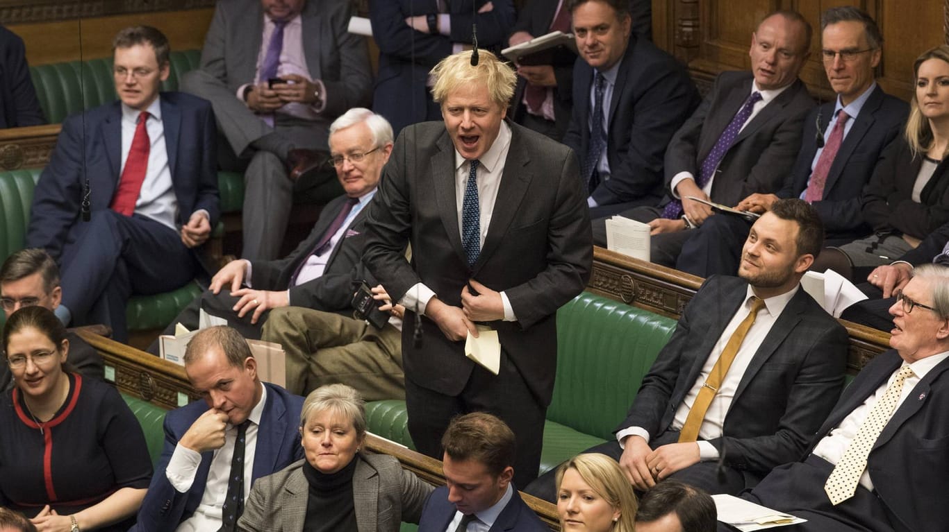 Brexit-Debatte im britischen Parlament: Monatelang ist dort keine Einigung zustande gekommen. Jetzt macht Premier Boris Johnson kurzen Prozess.