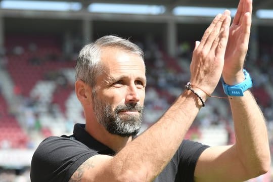 Gladbach-Trainer Marco Rose trifft mit seinem Team auf RB Leipzig.