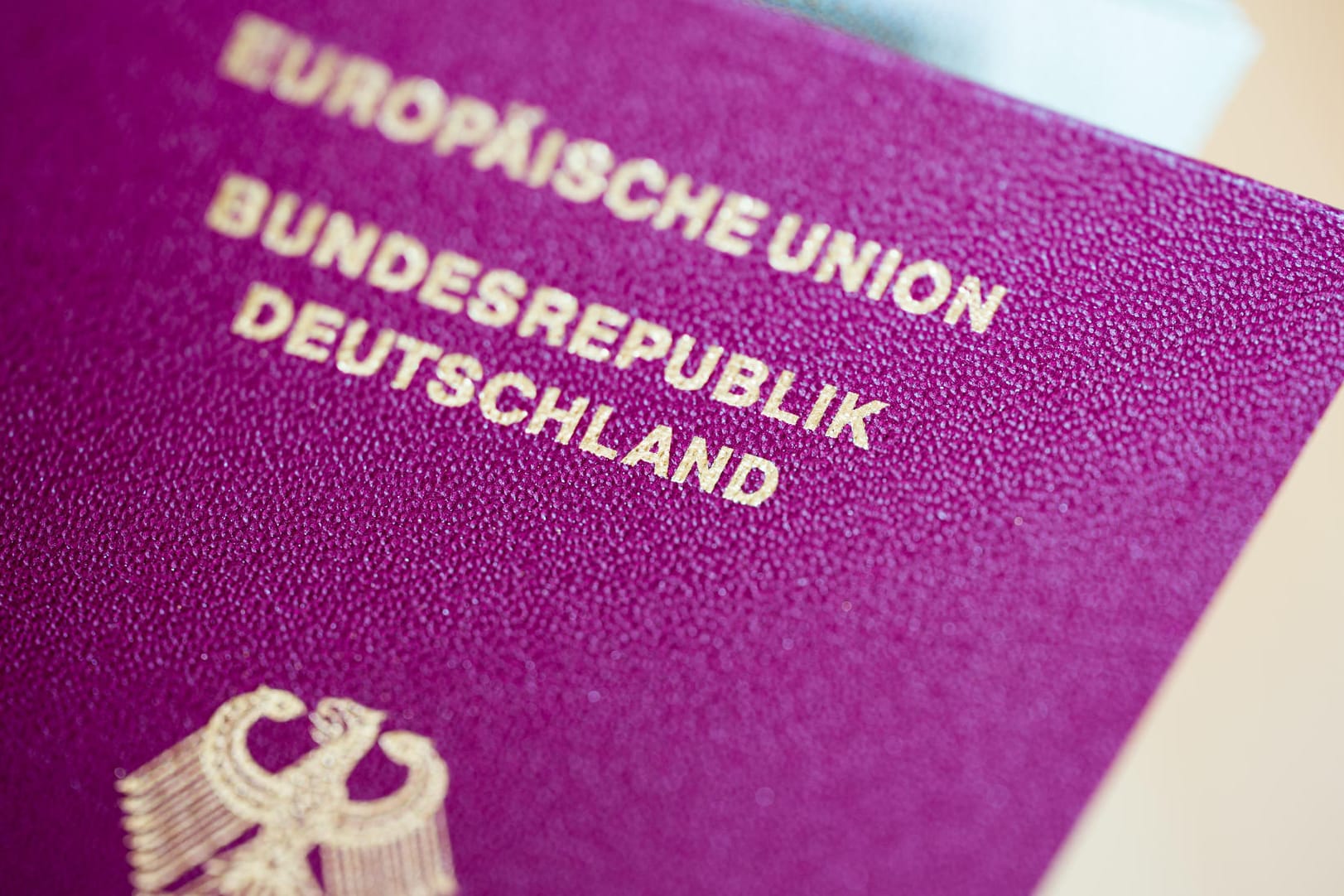 Ein Reisepass der Bundesrepublik Deutschland