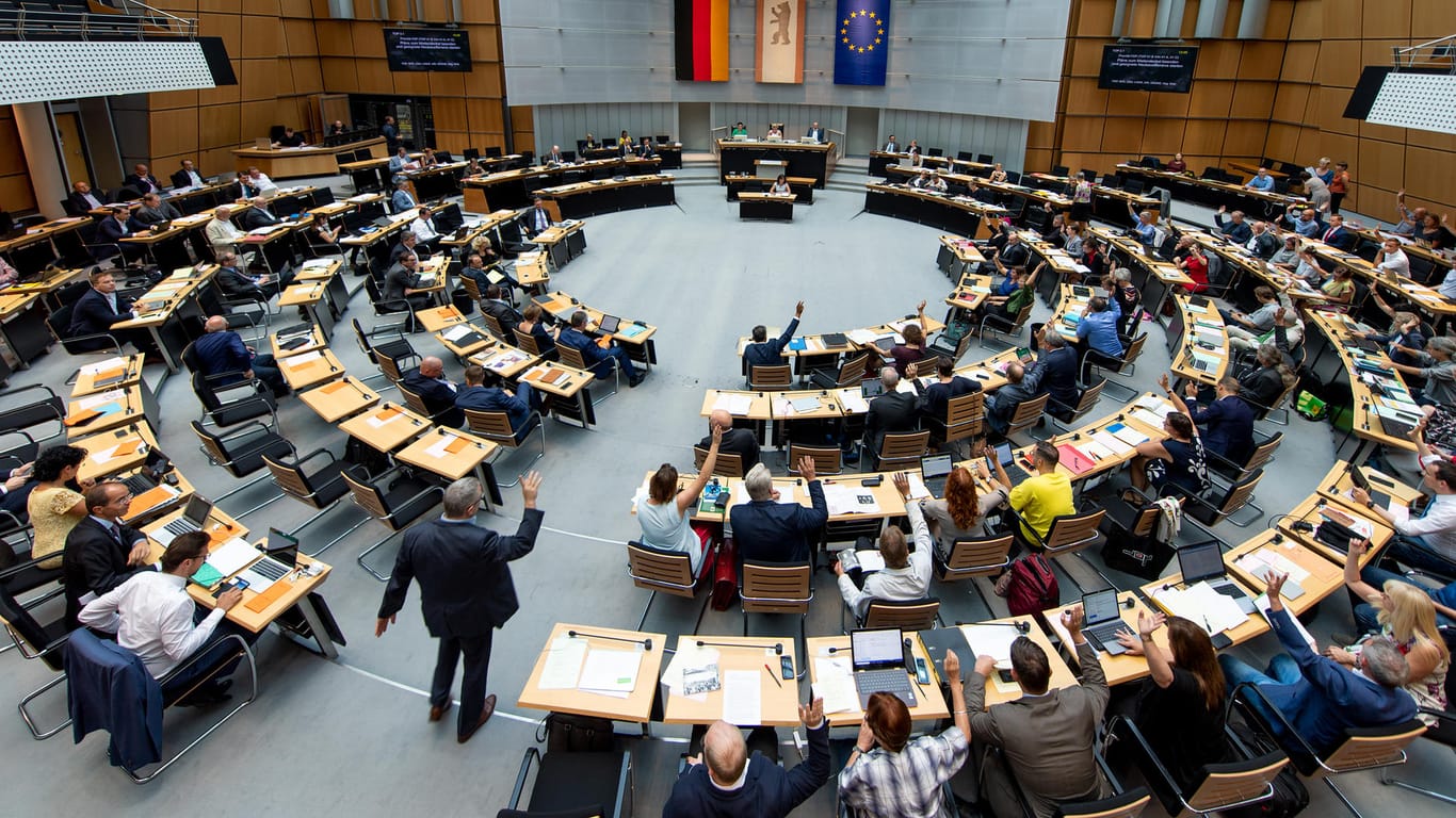 Sitzung Abgeordnetenhaus Berlin