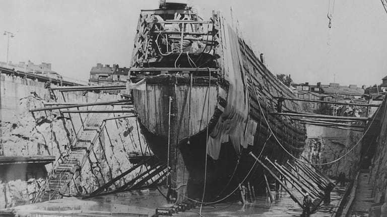 333 Jahre lang hatte die "Vasa" bis zu ihrer Bergung 1961 auf dem Meeresgrund verbracht.
