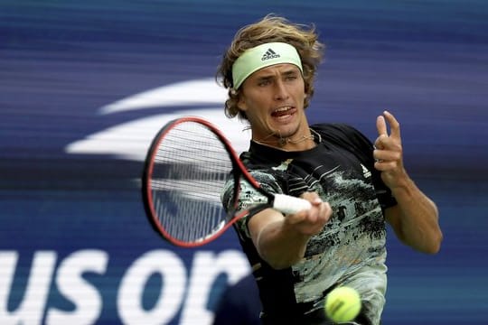 Musste wieder über fünf Sätze für den Sieg gehen: Alexander Zverev.