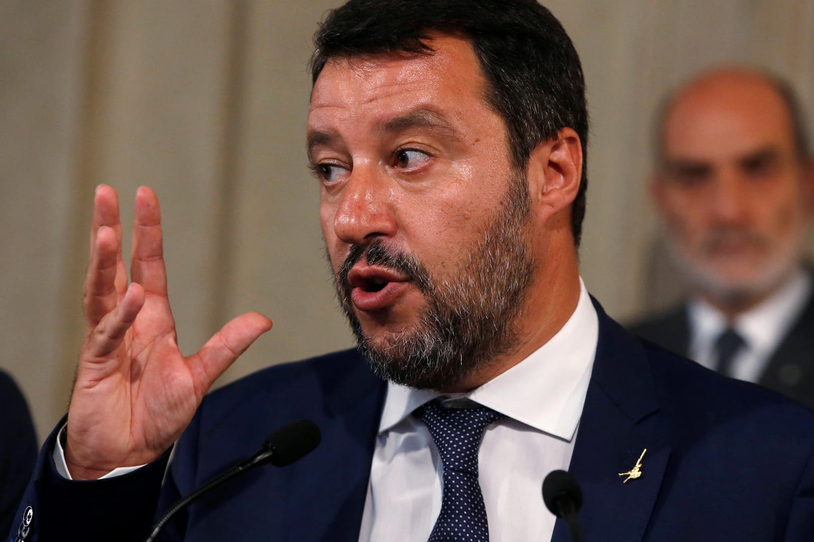 Matteo Salvini: Der frühere Innenminister hat über die neue Regierung gelästert.