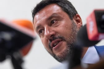 Matteo Salvini: Der scheidende Innenminister ist erstmal raus.