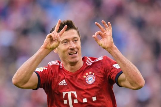 Am Samstag gegen die Mainzer werden wieder Tore von ihm erwartet: Robert Lewandowski vom FC Bayern.