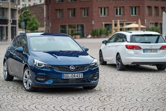 Opel hat den aktuellen Astra noch einmal aufgemöbelt, hier ein Foto von 2017.