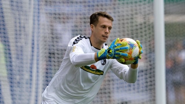 Sicherer Rückhalt beim SC Freiburg: Alexander Schwolow.